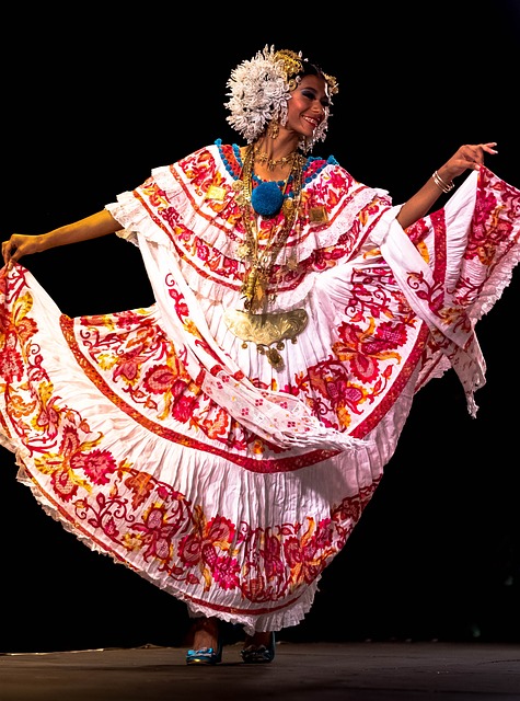 Panama Woman Traditional Dress